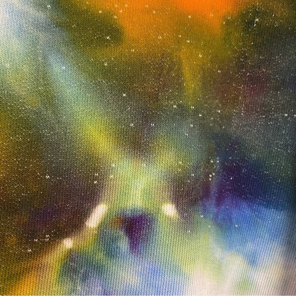 Handmade Tie Dye Sweatshirt Mens Size XL Unisex Upcycled Pullover One Of A Kind - Picture 5 of 11